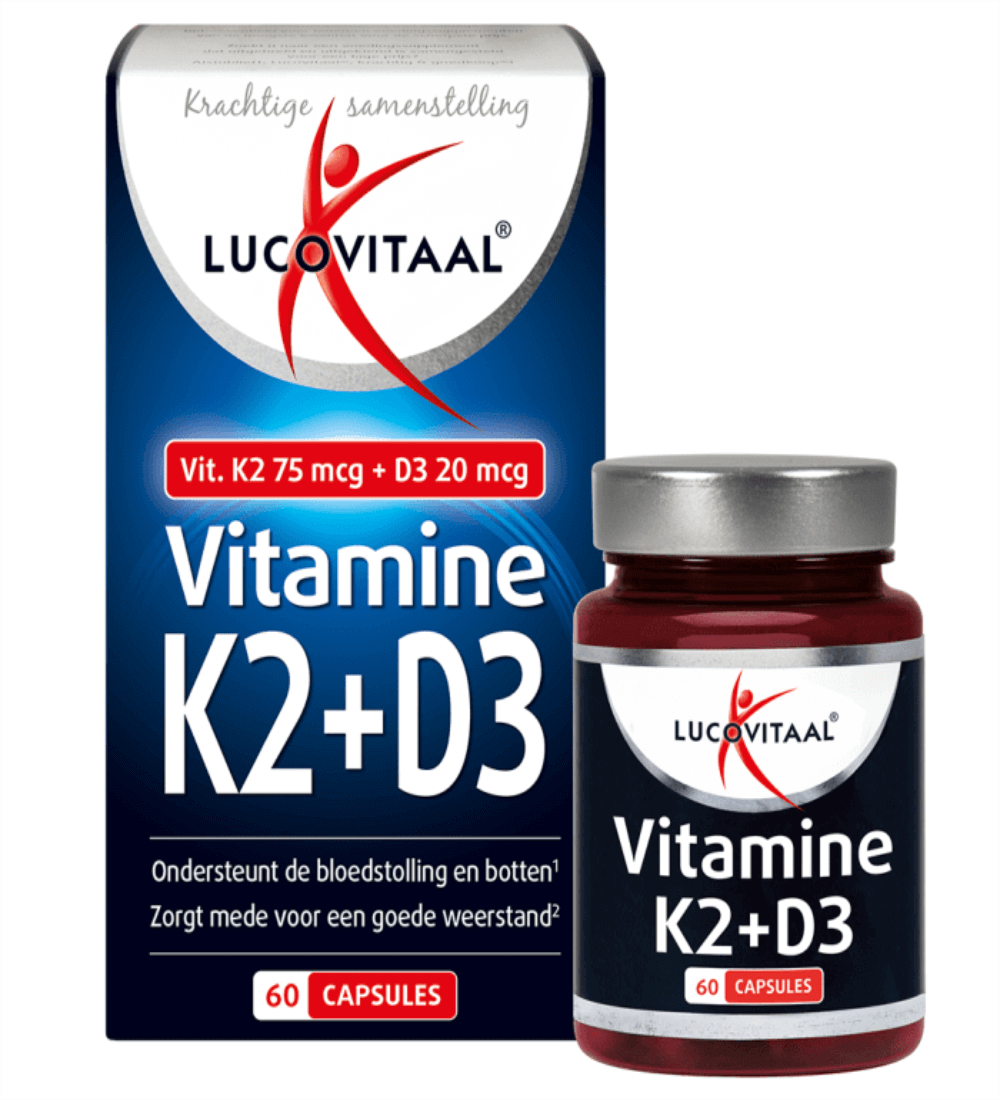 Topbrands2go Vitamin K2 + D3 60 Capsules 60 Vitamin K2 + D3 60 Capsules