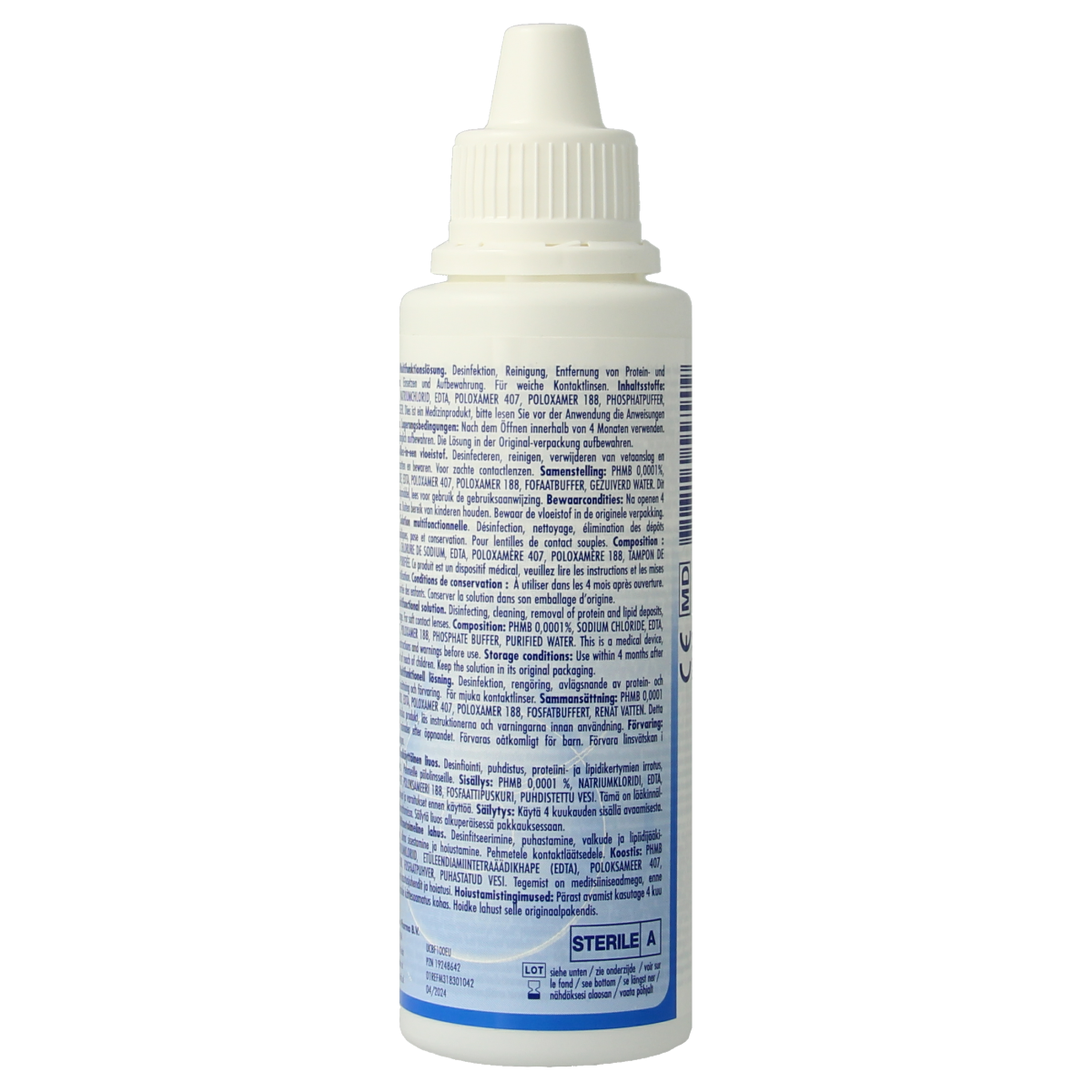Unicare Optiek 100.00 Milliliter Unicare Alles-in-een vloeistof zachte lenzen 100.00 Milliliter