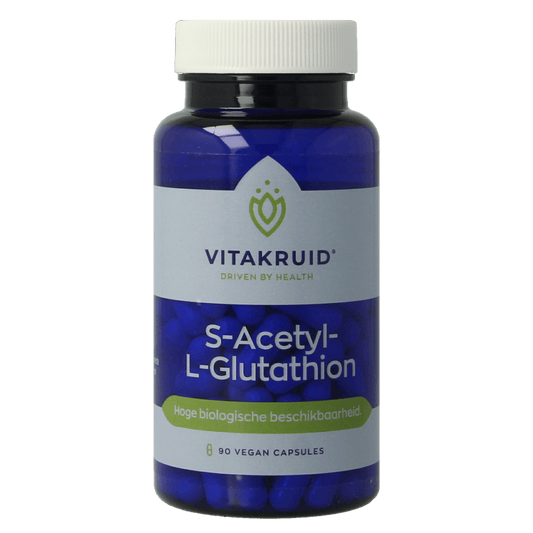 Vitakruid Aminozuren 90 Vegetarische capsules Vitakruid S-Acetyl-L-Glutathion 90 Vegetarische capsules