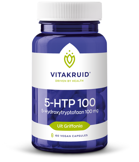 Vitakruid Kruidenpreparaten 60 Vegetarische capsules Vitakruid 5-HTP 100mg 60 Vegetarische capsules