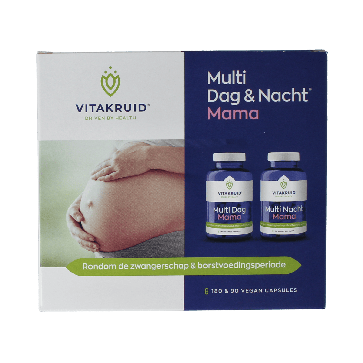 Vitakruid Vitamine Multi 270.00 Capsules Vitakruid Multi dag & nacht mama 180+90 270.00 Capsules