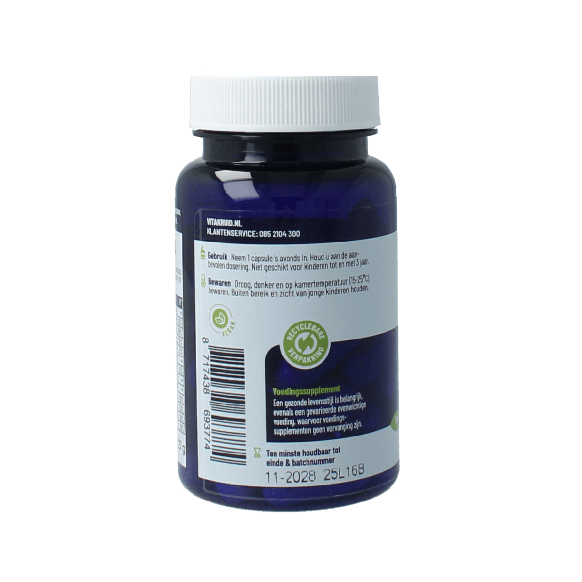 Vitakruid Vitamine Multi 30.00 Vegetarische capsules Vitakruid Multi nacht mama vegan 30.00 Vegetarische capsules
