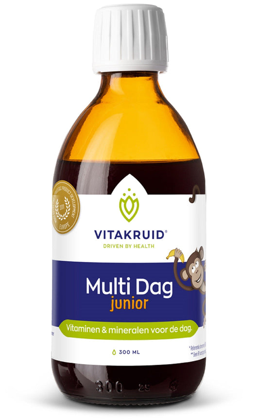 Vitakruid Vitamine Multi 300 Milliliter Vitakruid Multi dag junior 300 Milliliter
