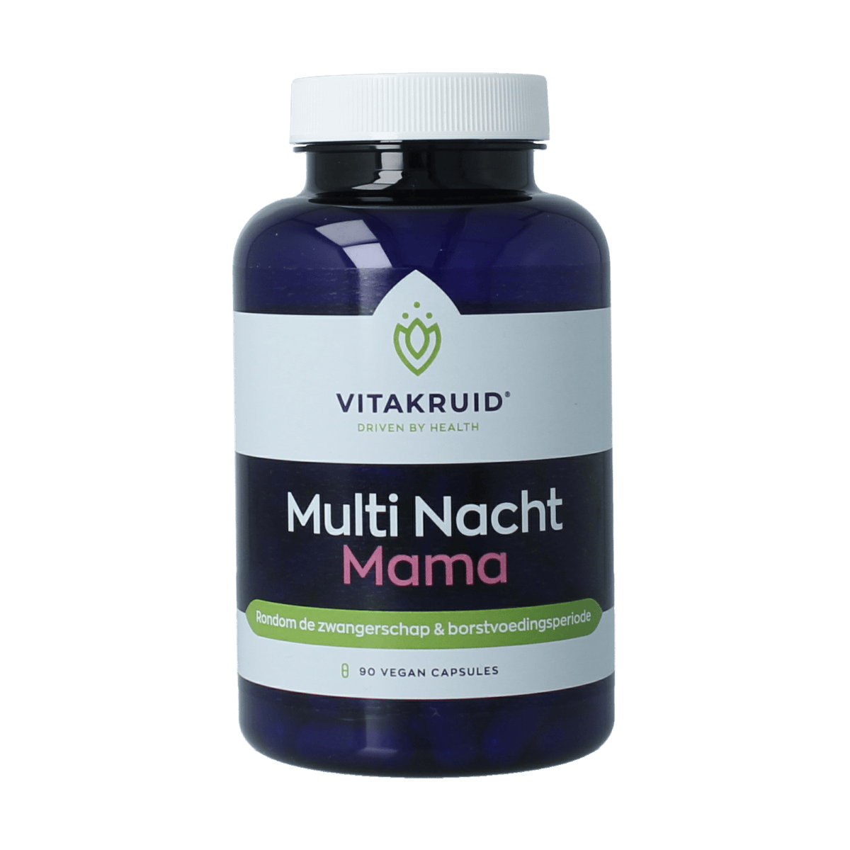 Vitakruid Vitamine Multi 90.00 Vegetarische capsules Vitakruid Multi nacht mama vegan 90.00 Vegetarische capsules