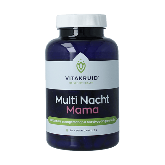 Vitakruid Vitamine Multi 90.00 Vegetarische capsules Vitakruid Multi nacht mama vegan 90.00 Vegetarische capsules