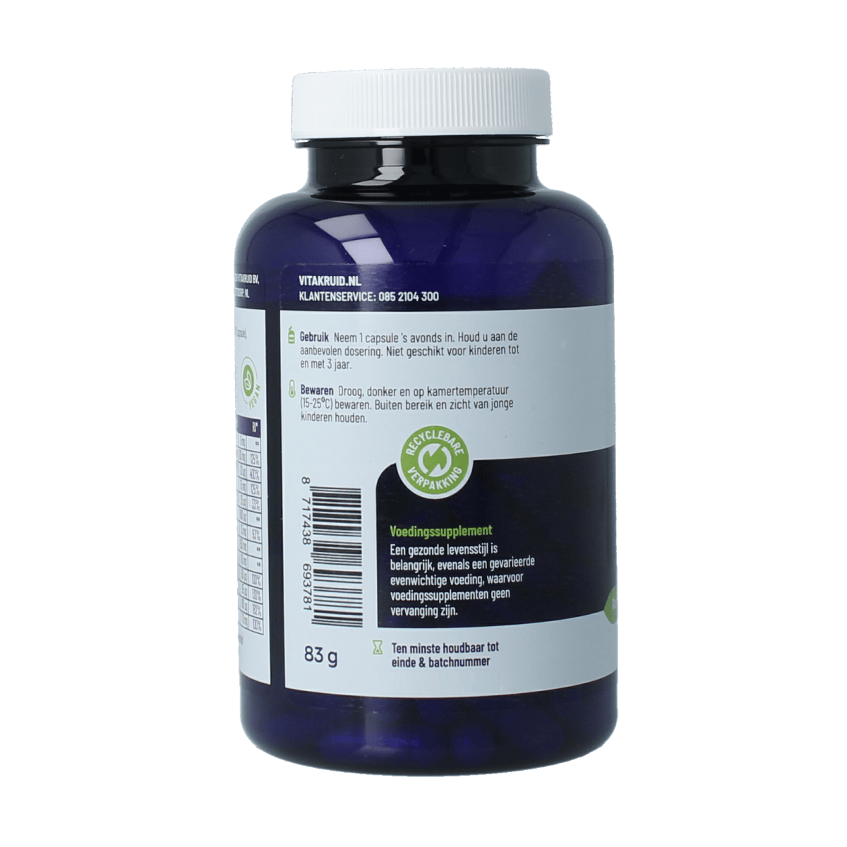 Vitakruid Vitamine Multi 90.00 Vegetarische capsules Vitakruid Multi nacht mama vegan 90.00 Vegetarische capsules