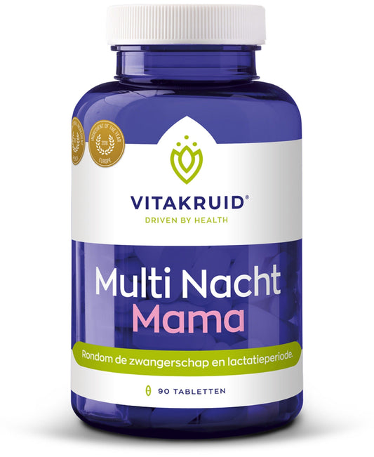 Vitakruid Vitamine Multi 90 Tabletten Vitakruid Multi Nacht Mama 90 Tabletten