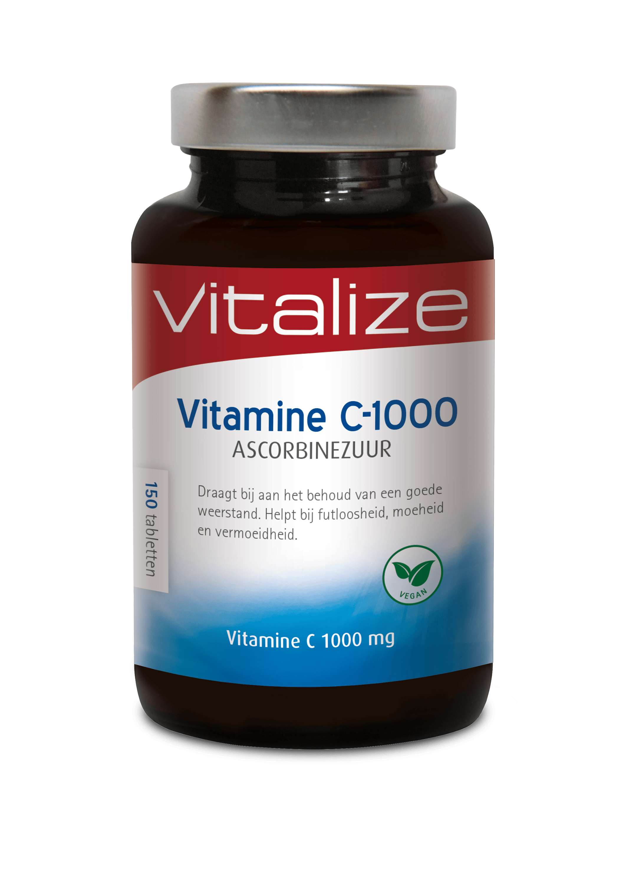Vitalize Vitamine Enkel 150 Tabletten Vitalize Vitamine C 1000 ascorbinezuur 150 Tabletten