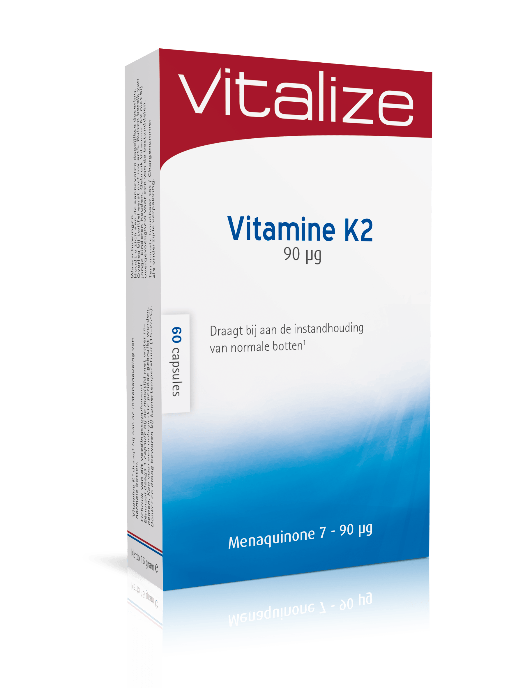 Vitalize Vitamine Enkel 60 Capsules Vitalize Vitamine K2 60 Capsules