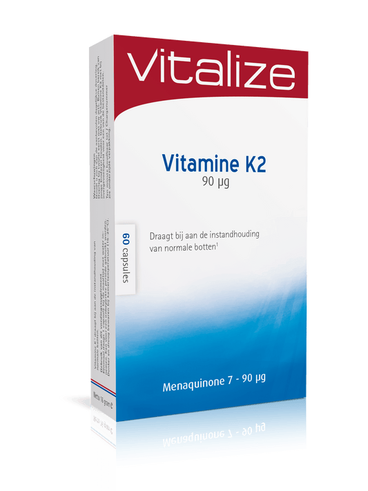Vitalize Vitamine Enkel 60 Capsules Vitalize Vitamine K2 60 Capsules