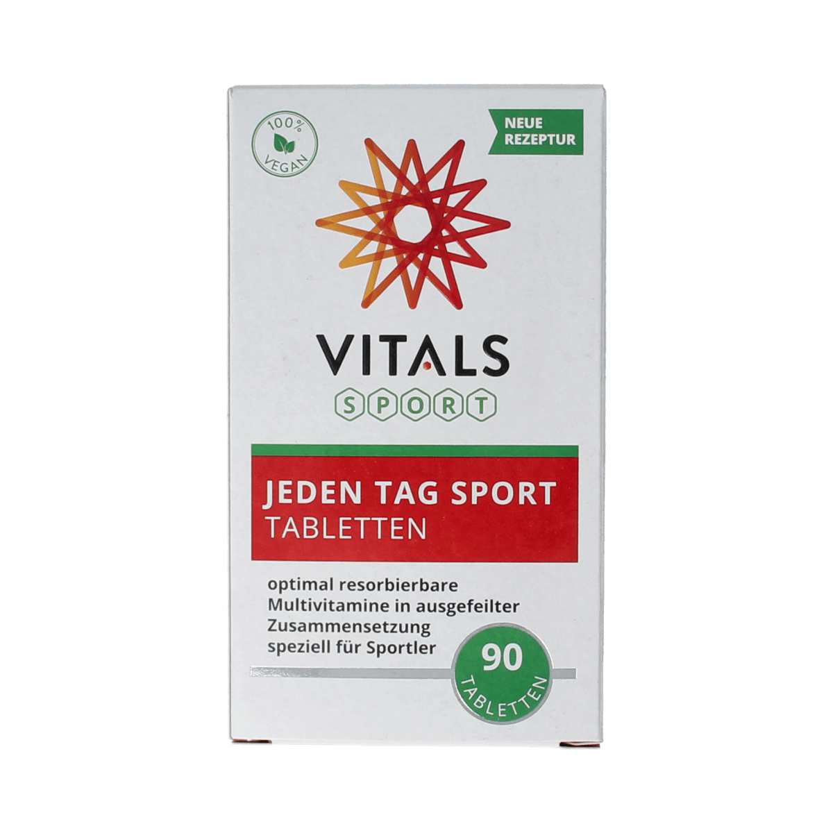Vitals Voedingssupplementen en Kruidenpreparaten 90.00 Tabletten Vitals Elke dag sport 90.00 Tabletten