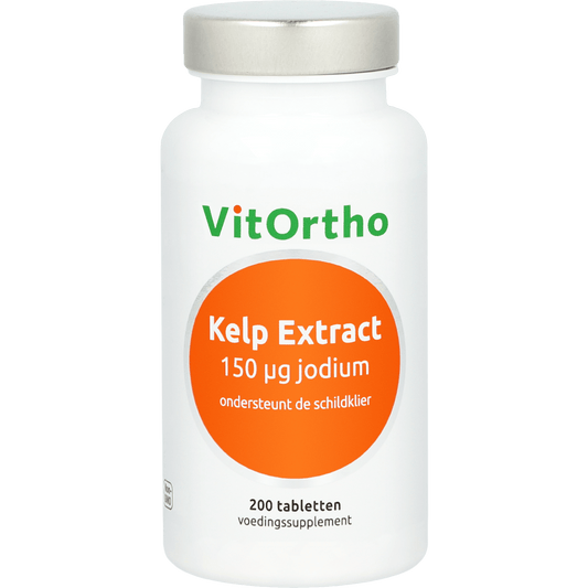 VitOrtho Mineralen Multi 200.00 Tabletten VitOrtho Kelp extract - 150 mcg jodium 200.00 Tabletten