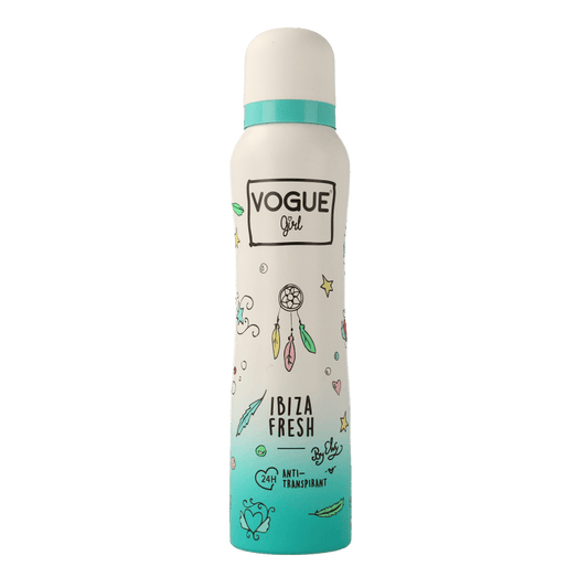 Vogue Deodorant 150 Milliliter Vogue Girl deodorant Ibiza fresh 150 Milliliter