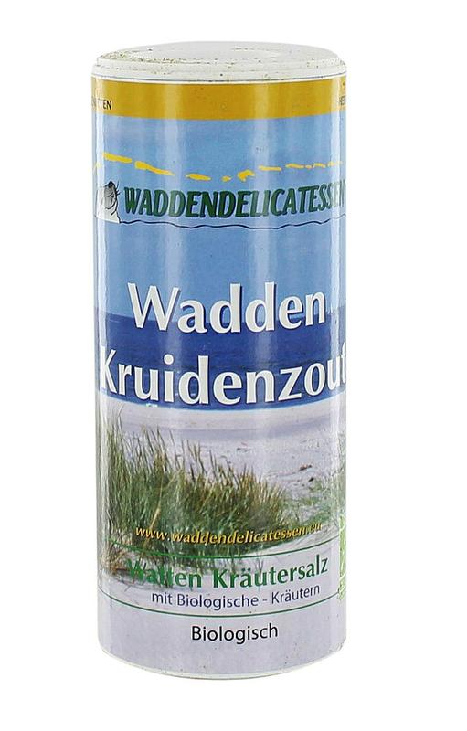 Waddendeli Kruiden, Zouten en Maaltijdmixen 200 Gram Waddendeli Waddenkruiden strooizout bio 200 Gram