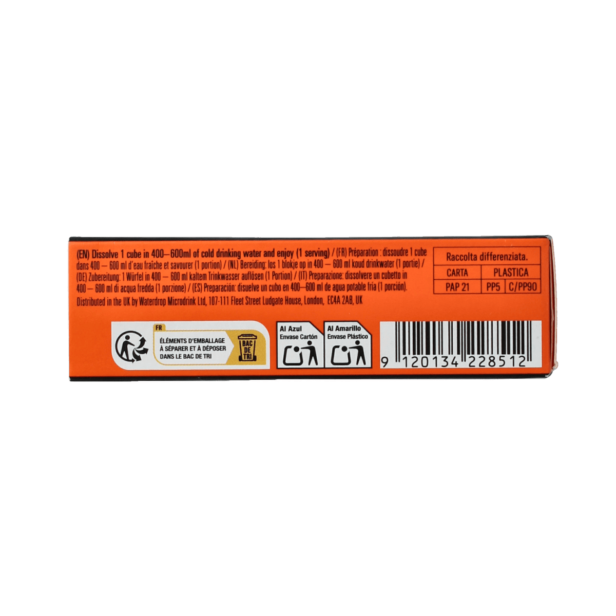 Waterdrop Dranken en Sappen 12.00 Stuks Waterdrop  Microenergy mango boost 12.00 Stuks