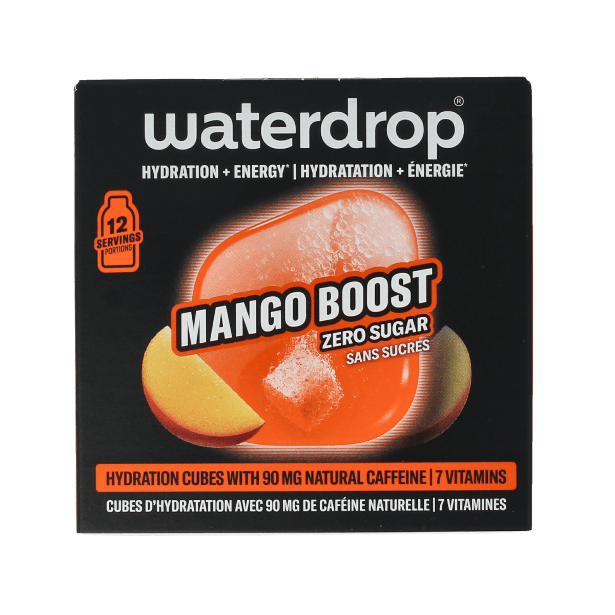 Waterdrop Dranken en Sappen 12.00 Stuks Waterdrop  Microenergy mango boost 12.00 Stuks