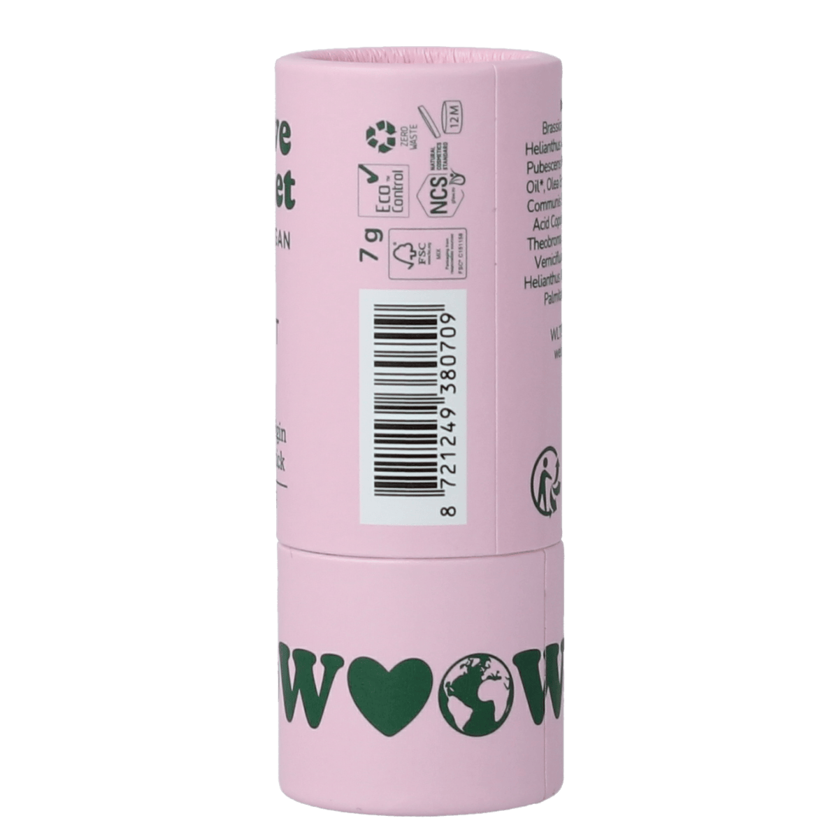 We Love Lipverzorging 7.00 Gram We Love Lipbalm silky coconut vegan 7.00 Gram