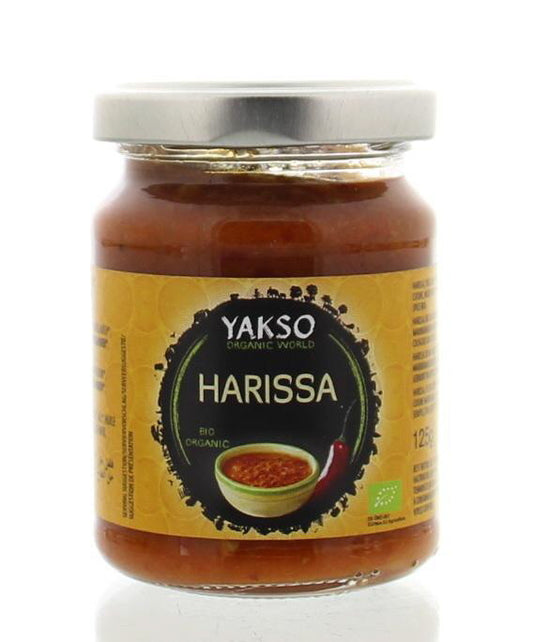 Yakso Kruiden, Zouten en Maaltijdmixen 125 Gram Yakso Harissa bio 125 Gram