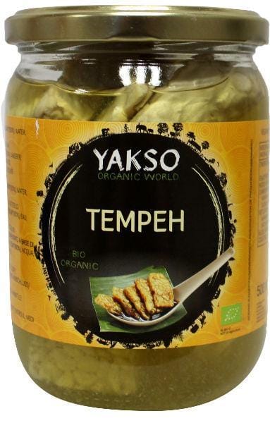 Yakso Vlees Vis en Vleesvervangers 500 Milliliter Yakso Tempeh bio 500 Milliliter