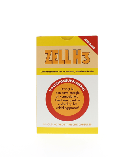 Zell H3 Vitamine Multi 60 Vegetarische capsules Zell H3 Multi 60 Vegetarische capsules