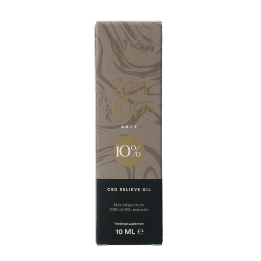 Zendrops Kruidenpreparaten 10 Milliliter Zendrops CBD oil soft 10% 10 Milliliter