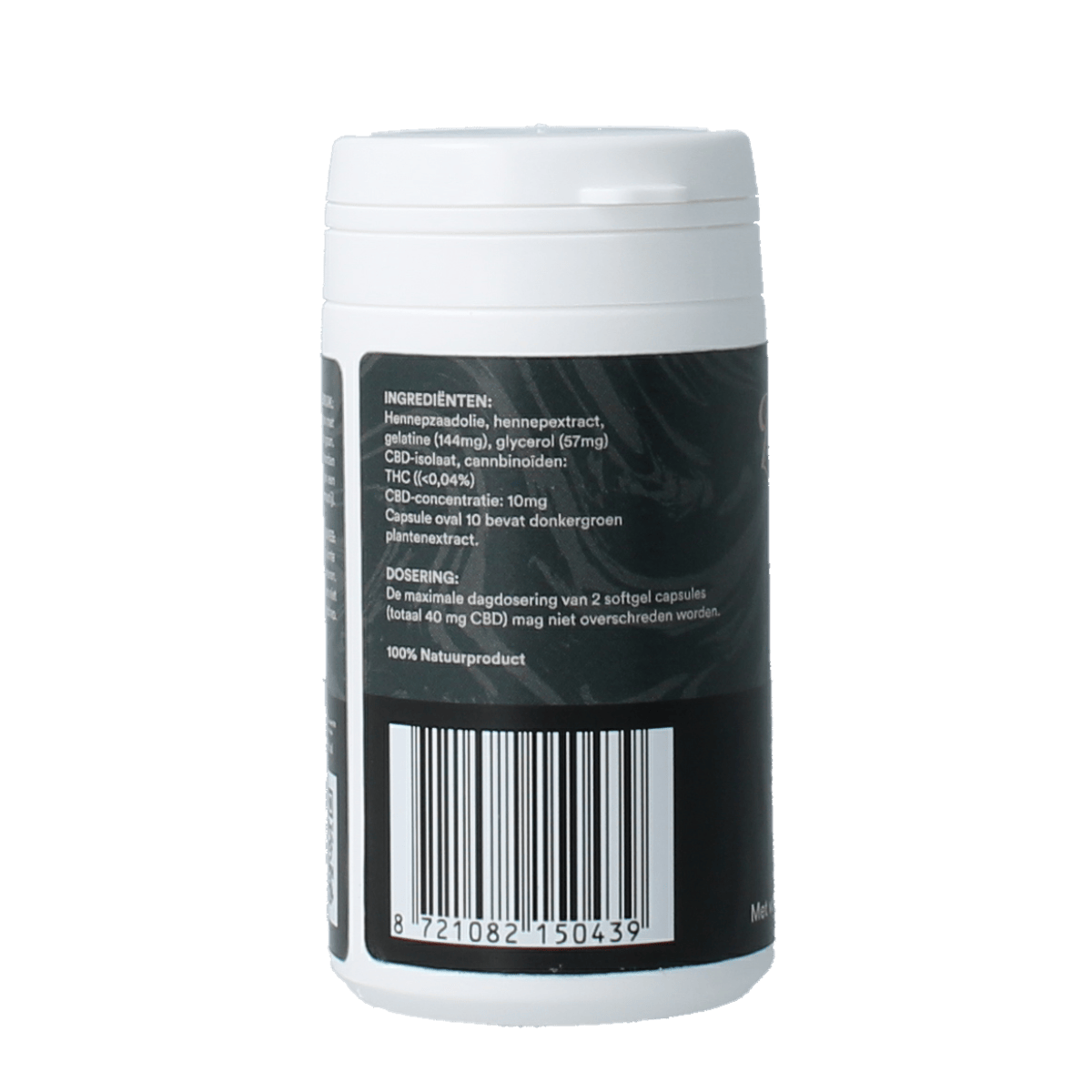 Zendrops Kruidenpreparaten 60.00 Capsules Zendrops CBD capsules 20mg hennepzaadolie 60.00 Capsules