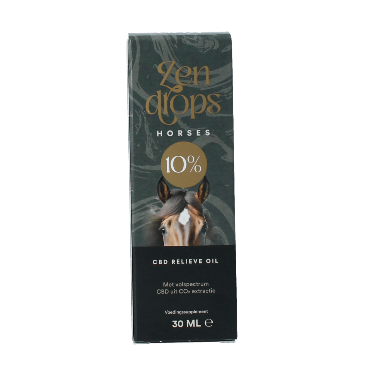Zendrops CBD olie voor paarden, 10% hennepzaadolie, 30 ml voedingssupplement voor dieren, natuurlijke verzorging voor paarden