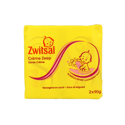 Zwitsal Baby en Peuter Verzorging 180 Gram Zwitsal Zeep 2-pak 180 Gram